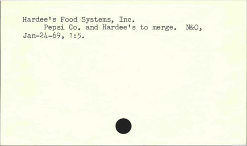 N&O Index Card